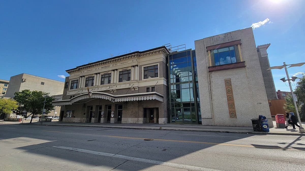 Pantages Playhouse Theatre in downtown Winnipeg, Manitoba