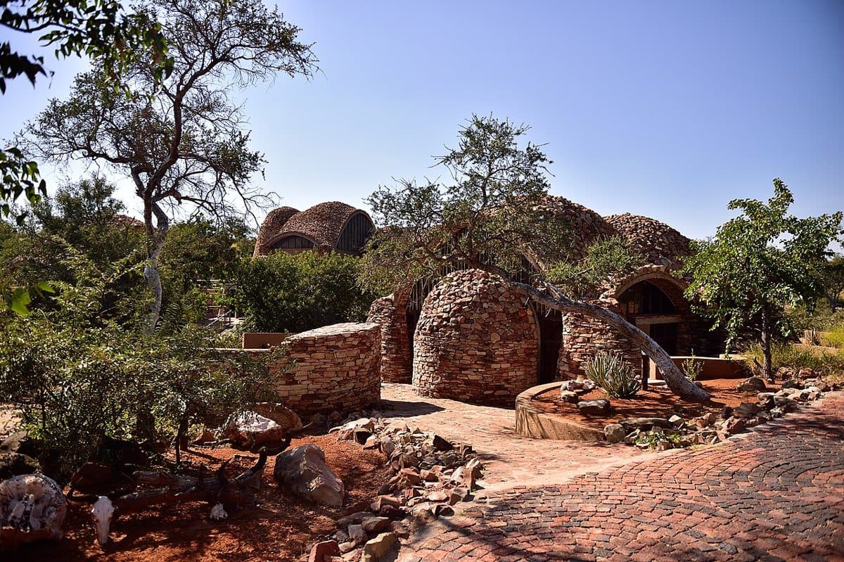 Vue du Limpopo en Afrique du Sud.