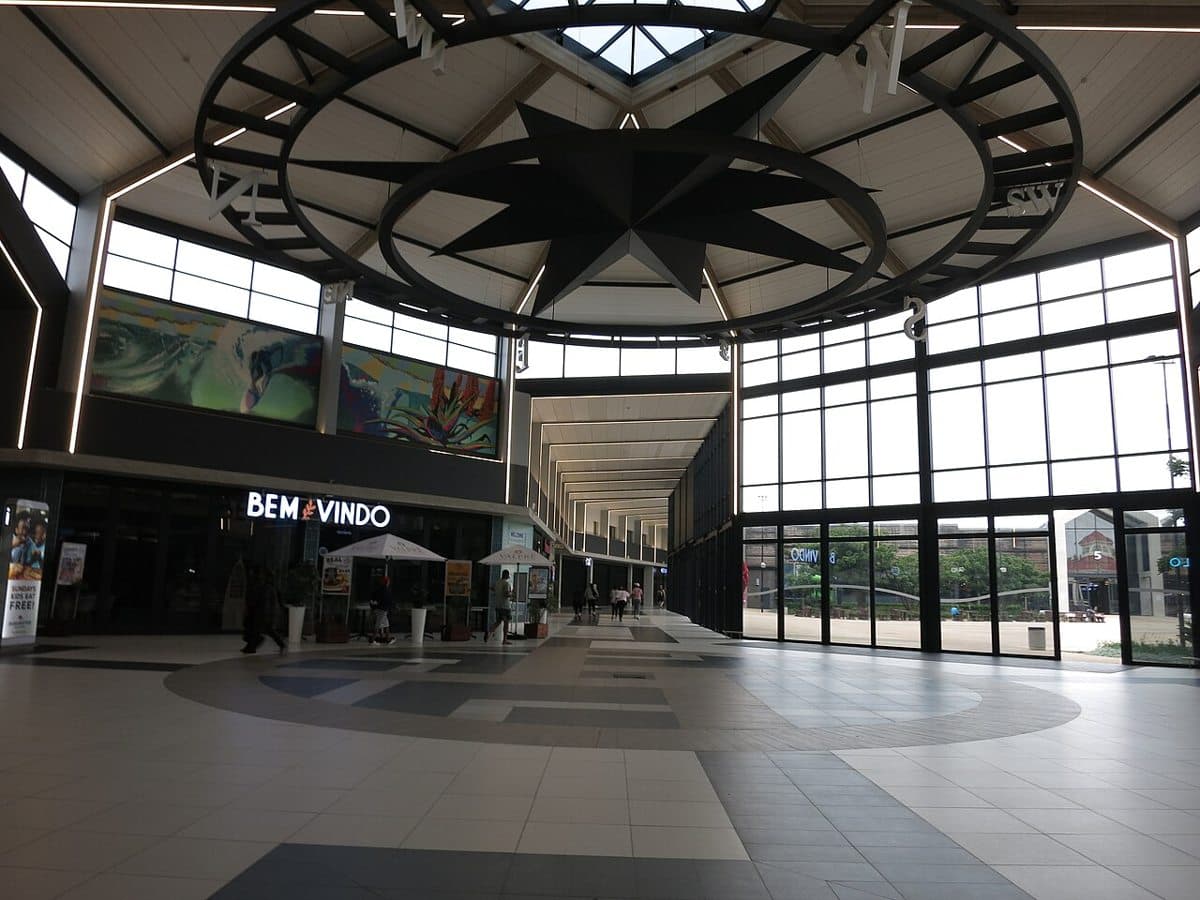 Part of the Boardwalk mall in Gqeberha