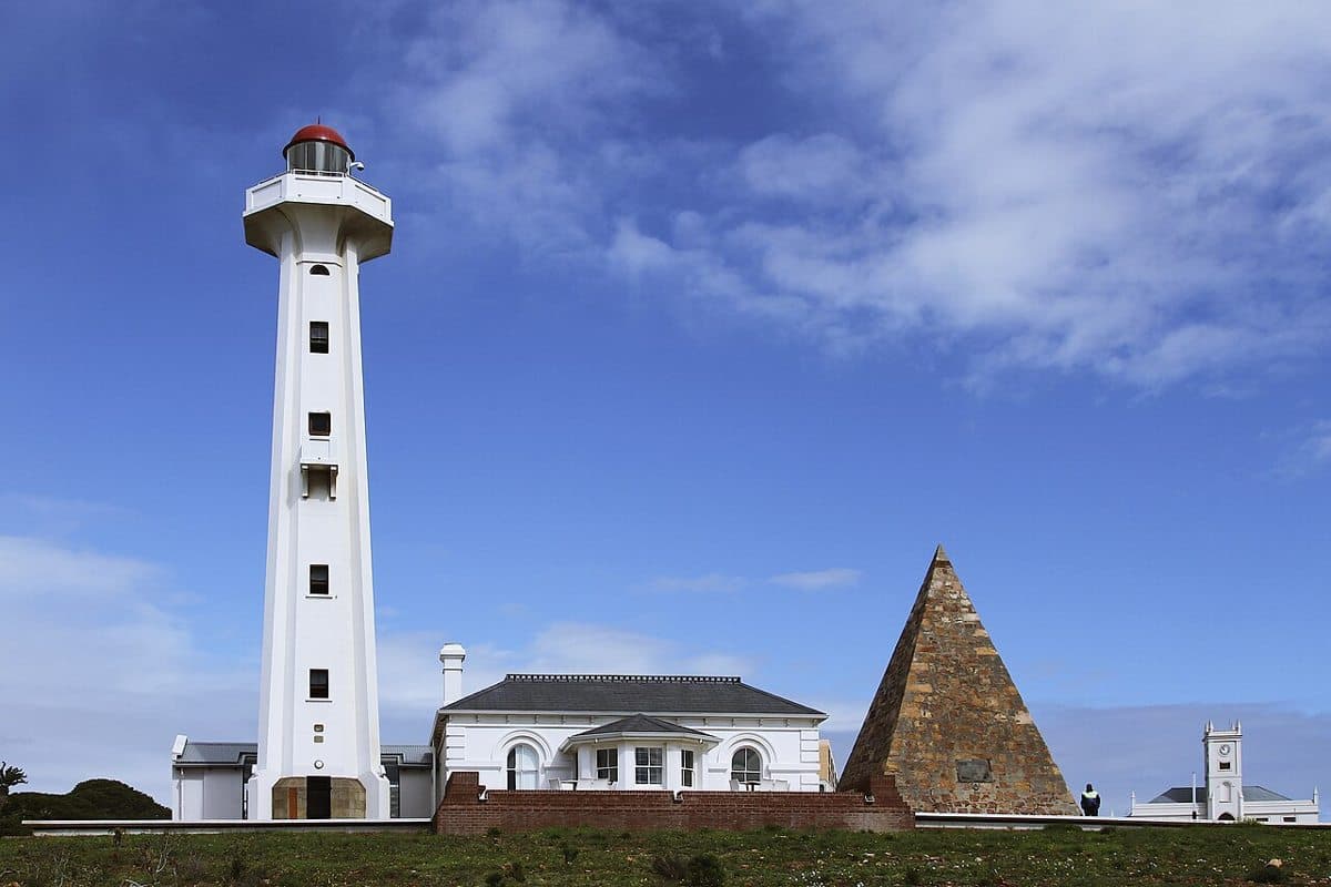 Donkin Memorial and Lighthouse in Port Elizabeth, South Africa